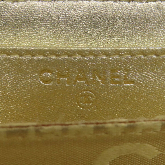 CHANEL Blue Logo Wallet - Picture 5 of 11